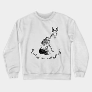 Fox Skeleton Crewneck Sweatshirt